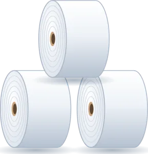 Card terminal rolls