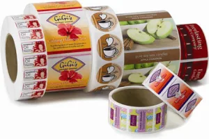 Multi-colour labels